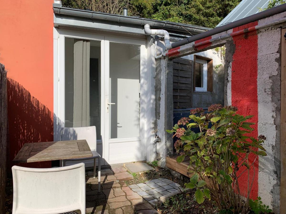 Eco Studios Mezzanine Wifi Piscine Stationnement Gratuit Terrasse Dans Jardin Rouen Exterior photo